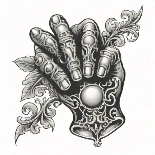 full send knuckle tattoo tattoo design idea
