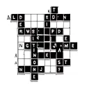 Crossword Puzzle tattoo design idea