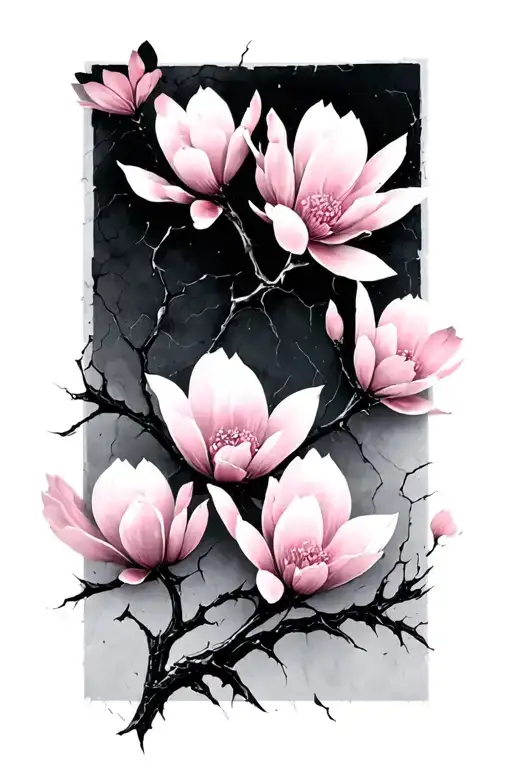 overlay long pottery cracks on top of the image as white not editing the original image tattoo design idea