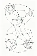 Constellation formed from combining scorpio gemini capricorn aquarius cancer and leo tattoo design idea