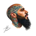 Jaber Jamal tattoo design idea