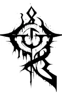 Raw Blackwork Abstract Lettering Bold Strokes Cyber Sigilism FullBody Horror Modern High Contrast Surreal Gothic Express tattoo design idea