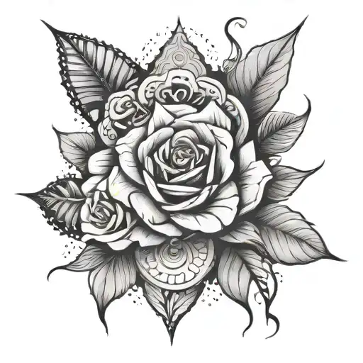 Perfectly Misaligned tattoo design idea