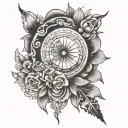 Perfectly Misaligned tattoo design idea