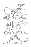 one direction songs "history" tattoo design idea