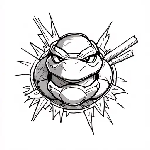 TMNT tattoo design idea