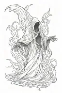 dementor screaming  tattoo design idea