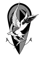 Hunger Games tattoo design idea