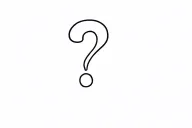 question mark tattoo design idea