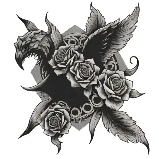 Ihs tattoo design idea