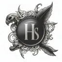 Ihs tattoo design idea