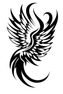 wings tattoo design idea