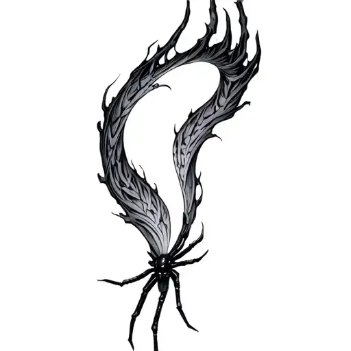 Filler Spider Webs tattoo design idea
