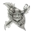 Man, Norma, Pisces, Mexico, Romance, Heart, In Love, Poet, Writer, Police, Altruistic, Genuine, Noble, Jealous tattoo design idea