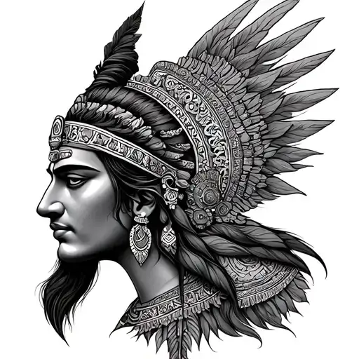 Mahabharat tattoo design idea