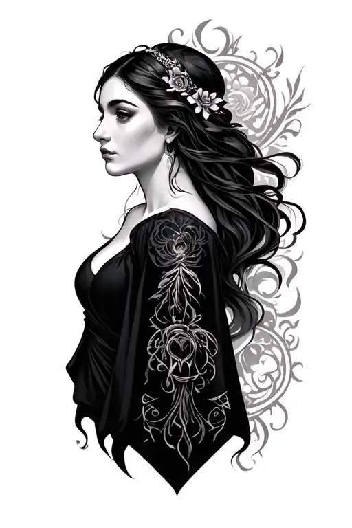 Circe tattoo design idea