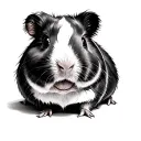 Guinea Pig tattoo design idea