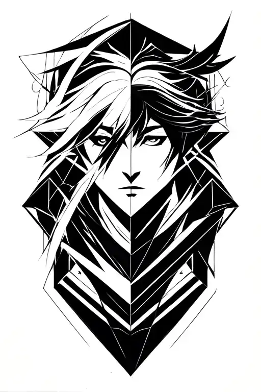 final fantasy 7 tattoo design idea