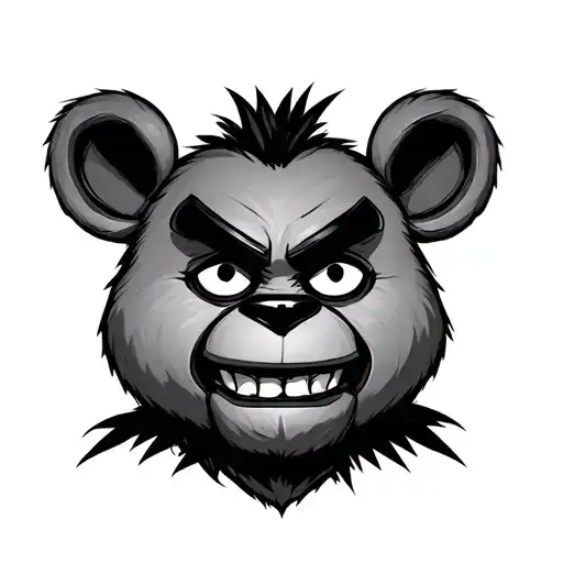 Five Nights At Freddy tattoo design idea