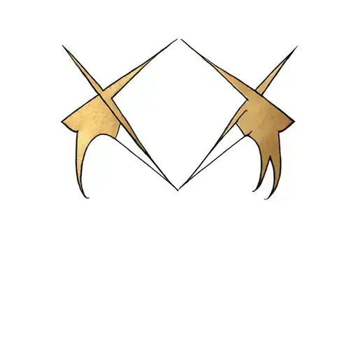 leo and Sagittarius signs tattoo design idea