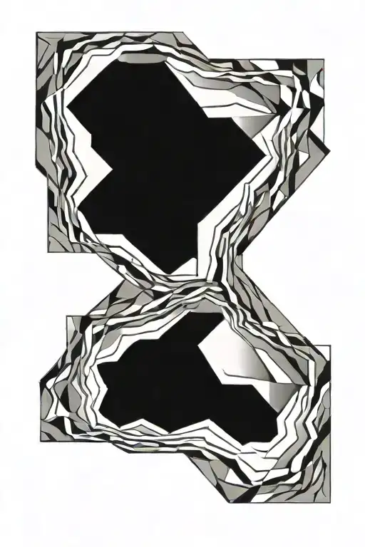 desert dunes rectangular tattoo tattoo design idea