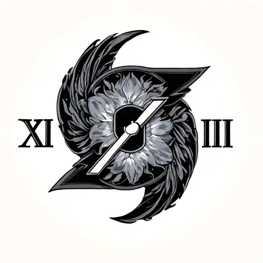 1969 In Roman Numerals tattoo design idea