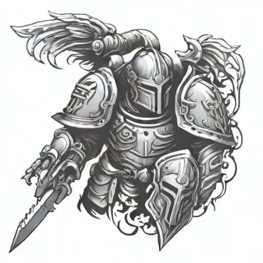 alpha legion tattoo design idea