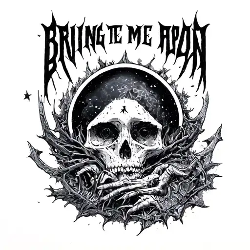 bring me the horizon album covers tattoo design idea