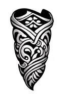 Maori bracelet tattoo design idea