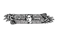 forever young man tattoo design idea