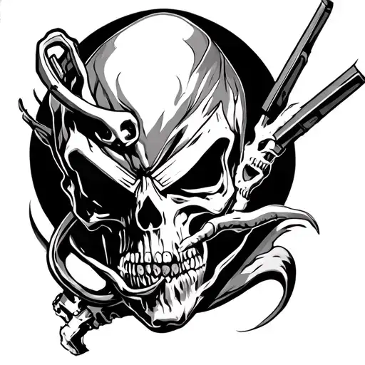 Ghost Rider tattoo design idea