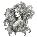 Fleetwood Mac Landslide tattoo design idea