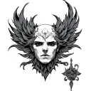 Invictus tattoo design idea