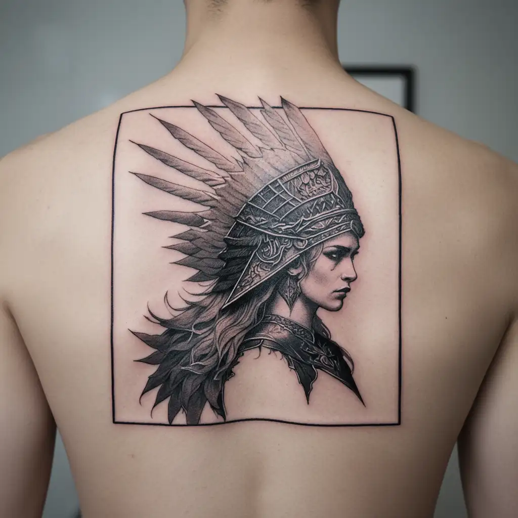 Valkyrie tattoo design idea