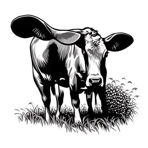 Farming tattoo design idea
