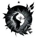 Isaiah 6 8 tattoo design idea