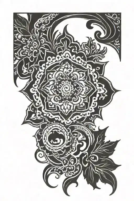 Punjabi tattoo design idea