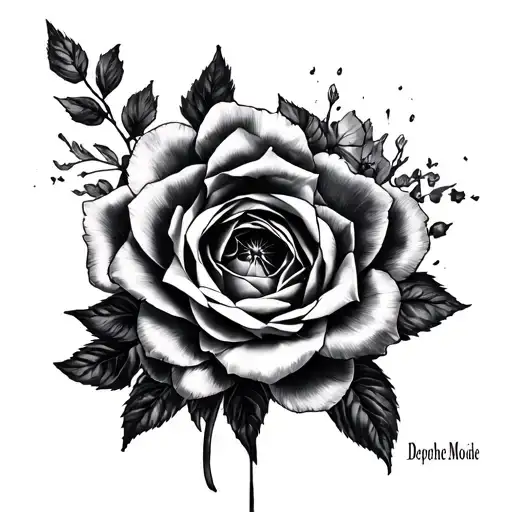 Depeche Mode tattoo design idea