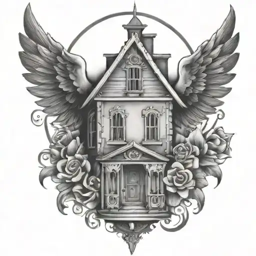 House  Of Freedom One tattoo design idea