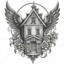 House  Of Freedom One tattoo design idea