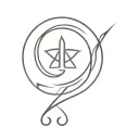 Overcoming addiction recovery symbol tattoo design idea