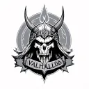 Valhalla tattoo design idea