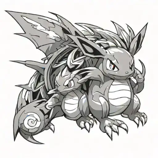 pokemon tattoo design idea