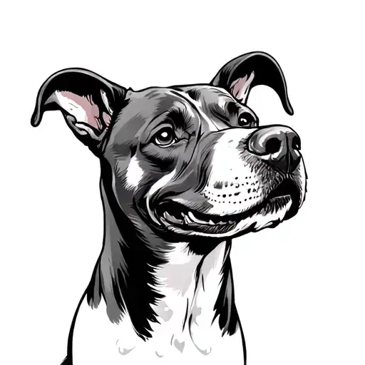 Devil Dog tattoo design idea