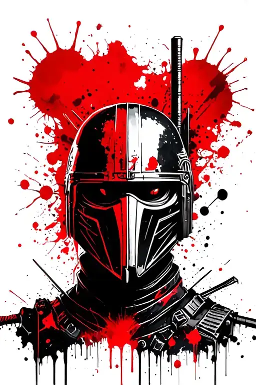 Warhammer 40k imperial guard tattoo design idea