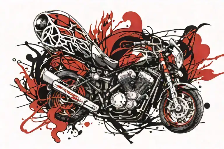 full arm tattoo sleeve oh hot rod culture   tattoo design idea