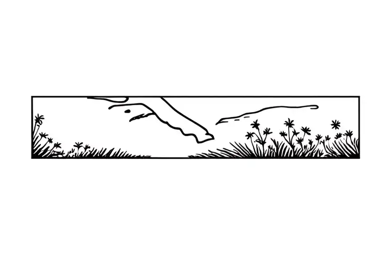 florida carved tattoo design idea