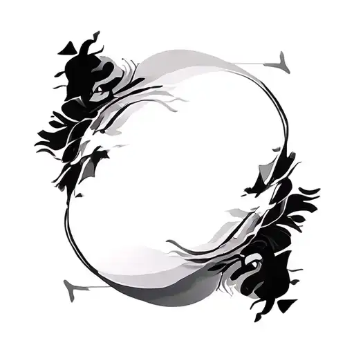 Coverup Abstract Patterns tattoo design idea