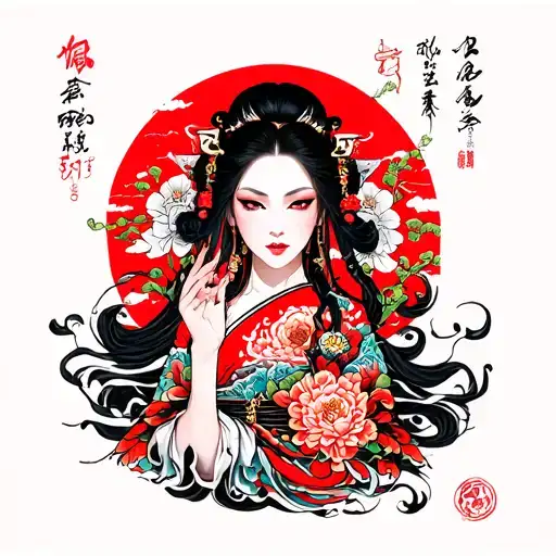 the world slut  tattoo design idea