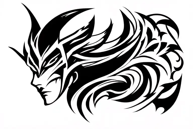 Loki tattoo design idea